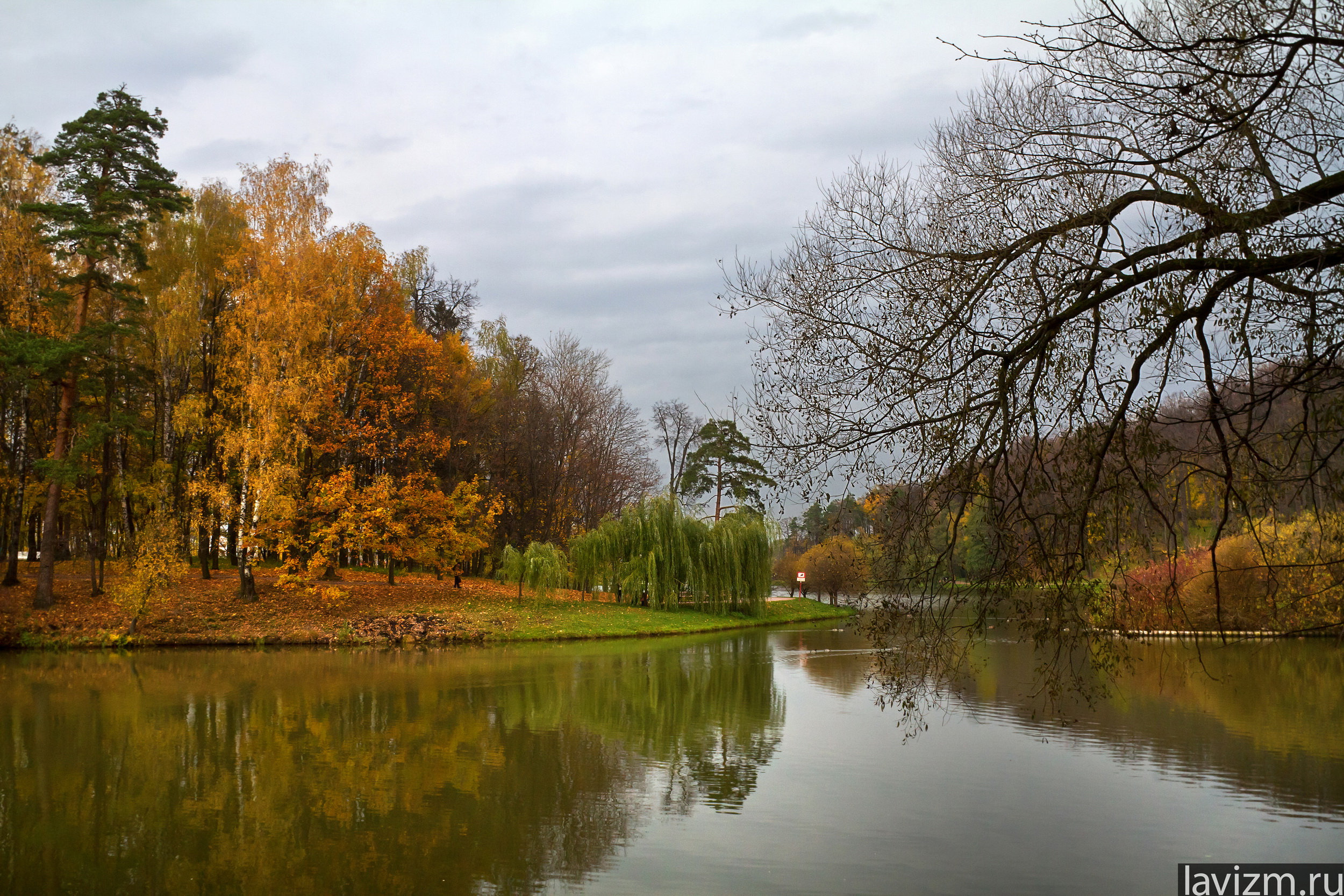 Царицыно пейзажный парк осень